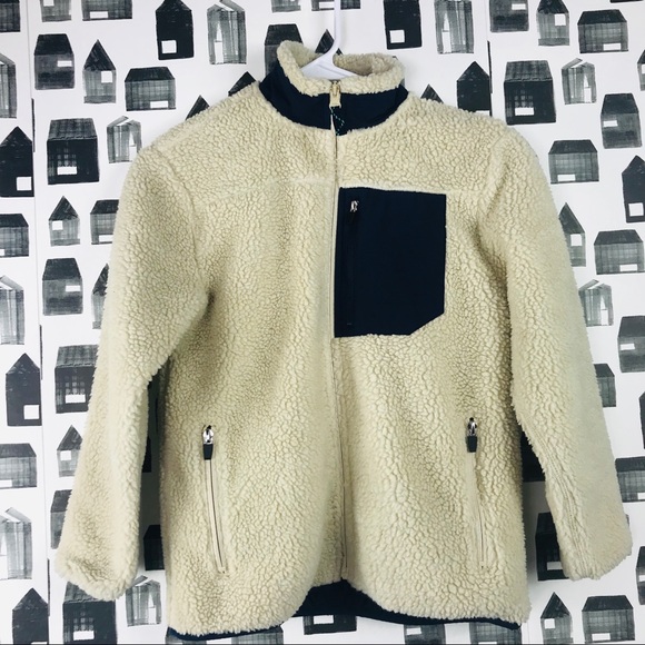 Old Navy | Kid’s Sherpa Zip-Up Jacket - Picture 4 of 8